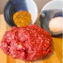 Ground Bison Sausage, hot Italian