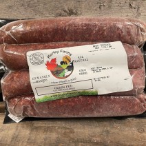 Beef Sausage - Hot Italian- Grass-fed