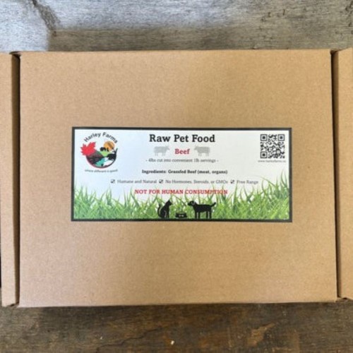 Raw Beef Pet Food - 12 lbs