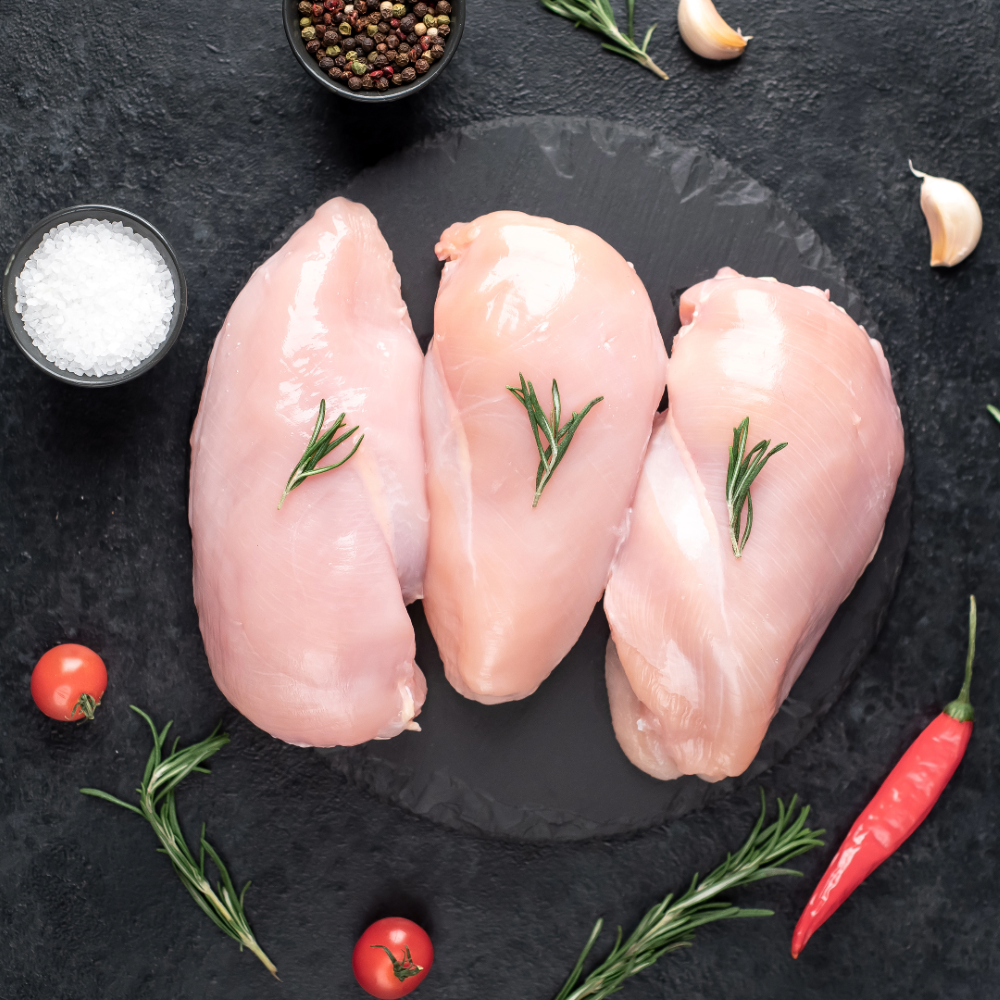 Chicken Breasts - Boneless Skinless- Frozen - per lb